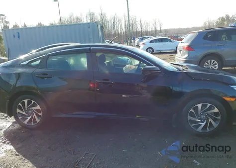 2016 Honda Civic Ex z USA, uszkodzony, nr VIN 2HGFC2F76GH568469